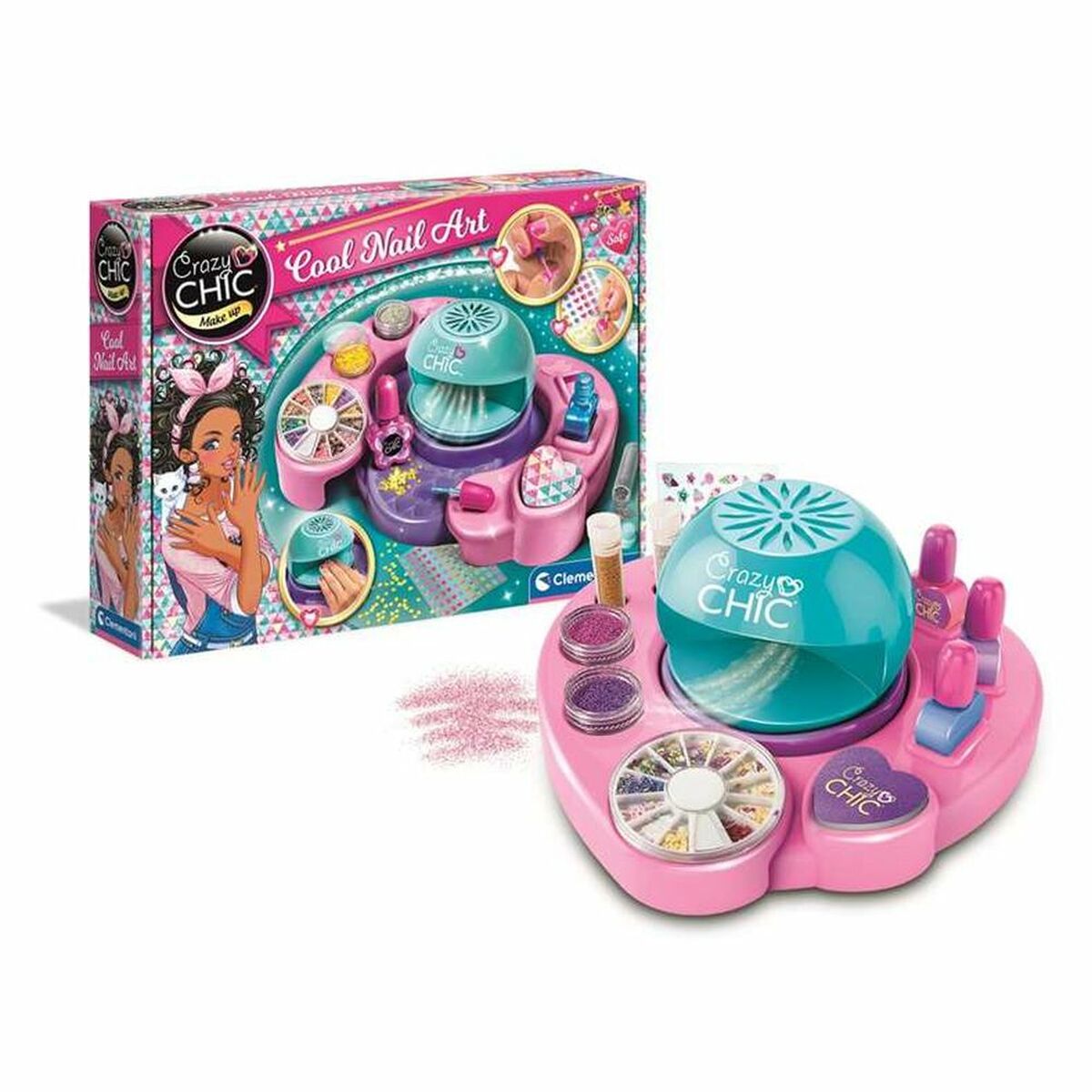Set za manikuro Clementoni Cool Nails Art Pisana